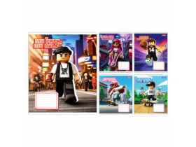 Зошит 12 арк., лінія, "1 Вересня", Urban Blocks Series (25/500), арт. 768180