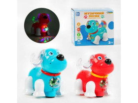 Собачка на батарейках TK - 56499 (48) "TK Group",УКР, підсвічування, диско-куля, розмовляє