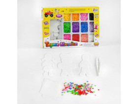 Термомозаїка 24616 (12/2) "4FUN Game Club", 8000 намистин, 3 основи, термопапір, пінцет