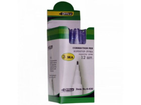 Коректор-ручка 4OFFICЕ 4-430 (12/1200) 3мл