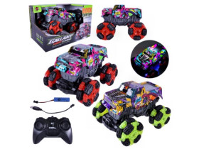 Машина р/к арт. 000-034 (36шт/2)  акум.,2кольори, світло, usb-зарядка, короб. 26,5*17*16,8см