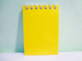 "Р" Блокнот А7 ЗП-23 неон пруж.кл. 40арк (40шт)