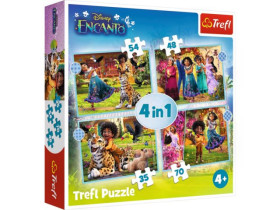 Пазли 34615 (4в1) Наш чарівний Енканто  / Trefl