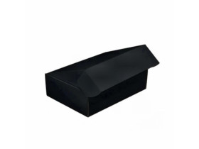 Коробка самозбірна, 24×17×10 см, чорна
