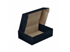 Коробка самозбірна, 31×23×10 см, чорна