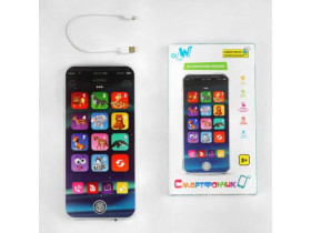 Музичний телефон TK - 11206 (60) "WToys", УКР, світло,вірші,цифри, звуки,від акум.