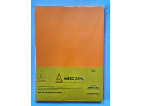 Папір А4 Neon 80 г/м², 100 арк., NEOOR, помаранчевий, 50690