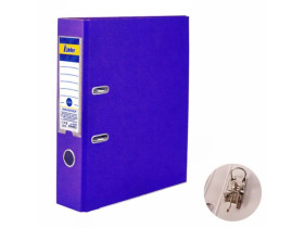 Реєстратор 7см А4 ПВХ синій LEADER 268300