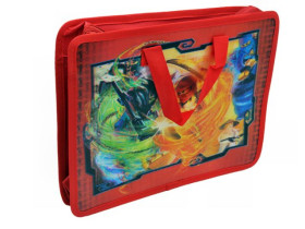 Портфель-папка дитяча 3D бій ніндзя 33*26,5*8,5см 211070