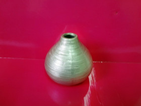 Ваза декоративна, 10×10×9 см, арт. 750142-143