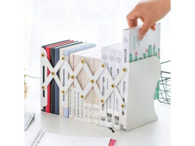 Полиця-тримач 6863 для книг розсувна мет.настільна "Котик,зайчик" 15*10*19см