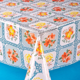 1916 Клеенка ПВХ в рулоне силикон "France" 1.40*30м