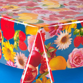 1918 Клеенка ПВХ в рулоне силикон "France" 1.40*30м