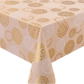 2533 Клеенка ПВХ с тиснен.на ткан.основе Holiday 1,37*20м