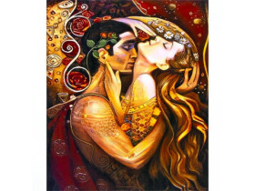 30429 Картина за номерами, пензлик+фарби 40*50см