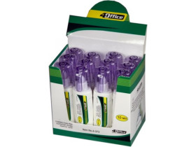 Коректор-ручка+пензлик 2 в1 4OFFICE 4-429 (12шт) 10мл