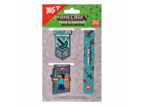 Закладки магнітні Yes "Minecraft", 3 шт 708346