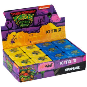 Точилка Kite з контейнером прямокутна Ninja Turtles NT24-116 (24шт)
