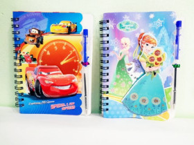 Блокнот дит.з ручкою 810,218-2,117500,1,3,4 (12шт)