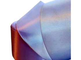 Стрічка атласна 5см біла (5шт)