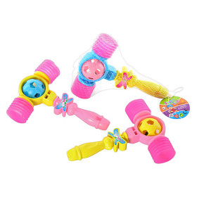 Молоточек 020 (240шт) с погремушкой, в сетке