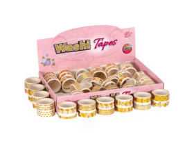 Декор-скотч С 76 (60шт) 1,5*2,5м Золото