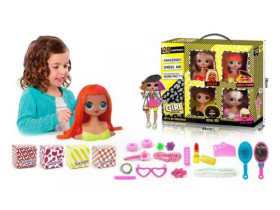 Голова для макіяжу та зачісок LK 1018 (18/2) в кор-ці