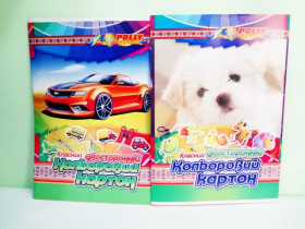 "Г" Картон кол.двостор.А4-9арк.(20шт)