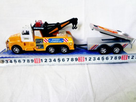 Эвакуатор 919-03 (96шт) инер-й, с прицепом, свет, в слюде