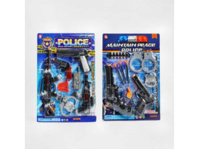 Поліцейський набір 32-19, пістолети, жетон, патрони (96шт)