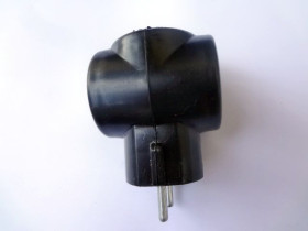 Тройник ТОКЕР чорний (5шт/135)