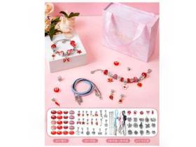 Набір прикрас DLS 1105 6 основ для браслетів,шарми,скринька