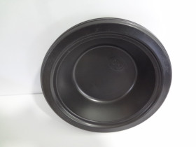 Миска одноразова глибока, 350 мл, чорна, PL PREMIUM (10 шт.)