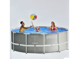 Басейн каркасний 26718 Intex FR 366*122см, фільтр-насос, сходи,10685л