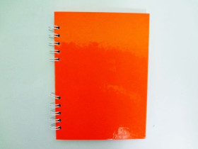 Блокнот А6, тверда обкладинка, неон, пружина, 64 арк., ППТ-4, "Р" (20 шт.)