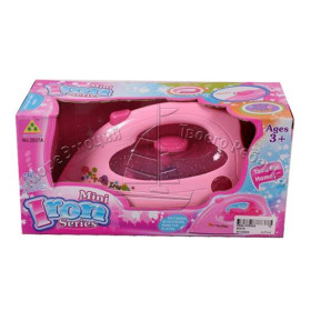 Утюг 2037 A (72шт) звук, свет, на бат-ке, в кор-ке, 26-12,5-9,5см