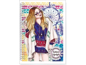 Блокнот *Руслан* А5 мяг бік пружина 80арк (10шт)