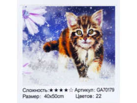 Алмазная мозаика 70179, 40*50см