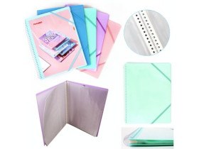 Папка 30файлів А4,на пружині, з гумкою, S30 TRANBO, Імп