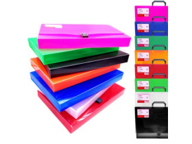 Портфель пластиковий з ручкою А4 CB1233F