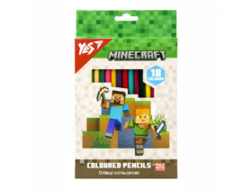 Олівці кольорові Yes 18 кол. "Minecraft" 290765