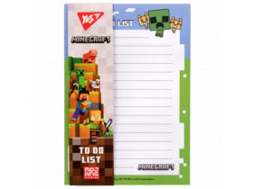Папір для нотаток на магніті Yes To Do "Minecraft" 170338