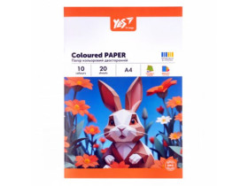 Папір кольоровий двосторонній Yes "Orange Line", 20 аркушів 954898