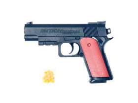 Пистолет ES1003-939 (288шт) на пульках, в кульке, 15-10,5-3см