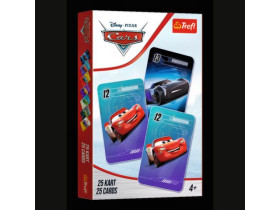 Гральні карти - (25 карт) - "Дісней: Тачки" /Trefl 08511