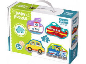 Пазли - "Baby Classic" - Транспортні засоби / Trefl 36075
