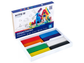 Пластилін K-082 Kite Classic 8 кольорів 160 гр (1шт/30)