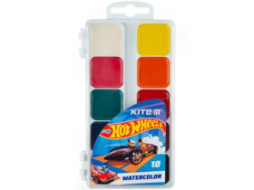Фарби акварельні Kite, 10 кол. Hot Wheels HW23-060