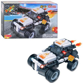 Конструктор BANBAO 8622 (36шт) гоноч. автом., инер-й, 128 дет, в кор-ке
