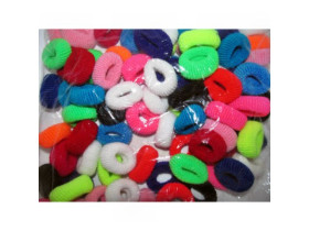 Резинка 01-97 махра кольорова 80шт